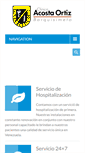 Mobile Screenshot of clinicaacostaortiz.com